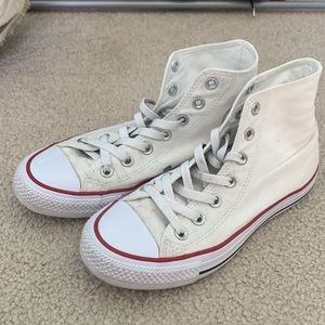White high top converse